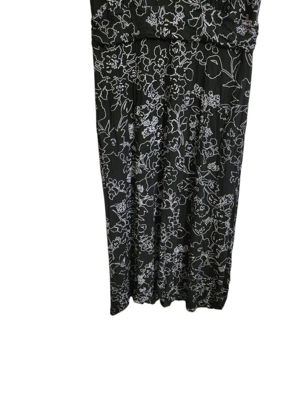 Soma Black Floral Maxi Dress - Picture 4 of 7